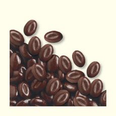 Streudekor "Moccabohnen" aus Schokolade :: Größe: ~18 x 12 x 6 mm, ArtikelNr; 4205